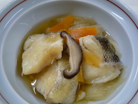 鱈と白菜の煮物