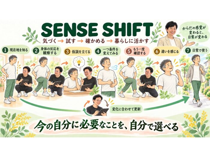 自分の感覚に気づく「SENSE SHIFT」体験リトリート