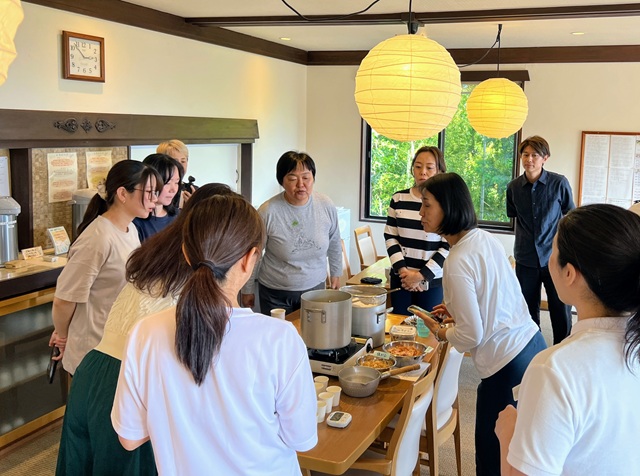 やすらぎの食を感じるリトリート