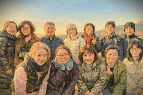 高原館ゲストの集合写真